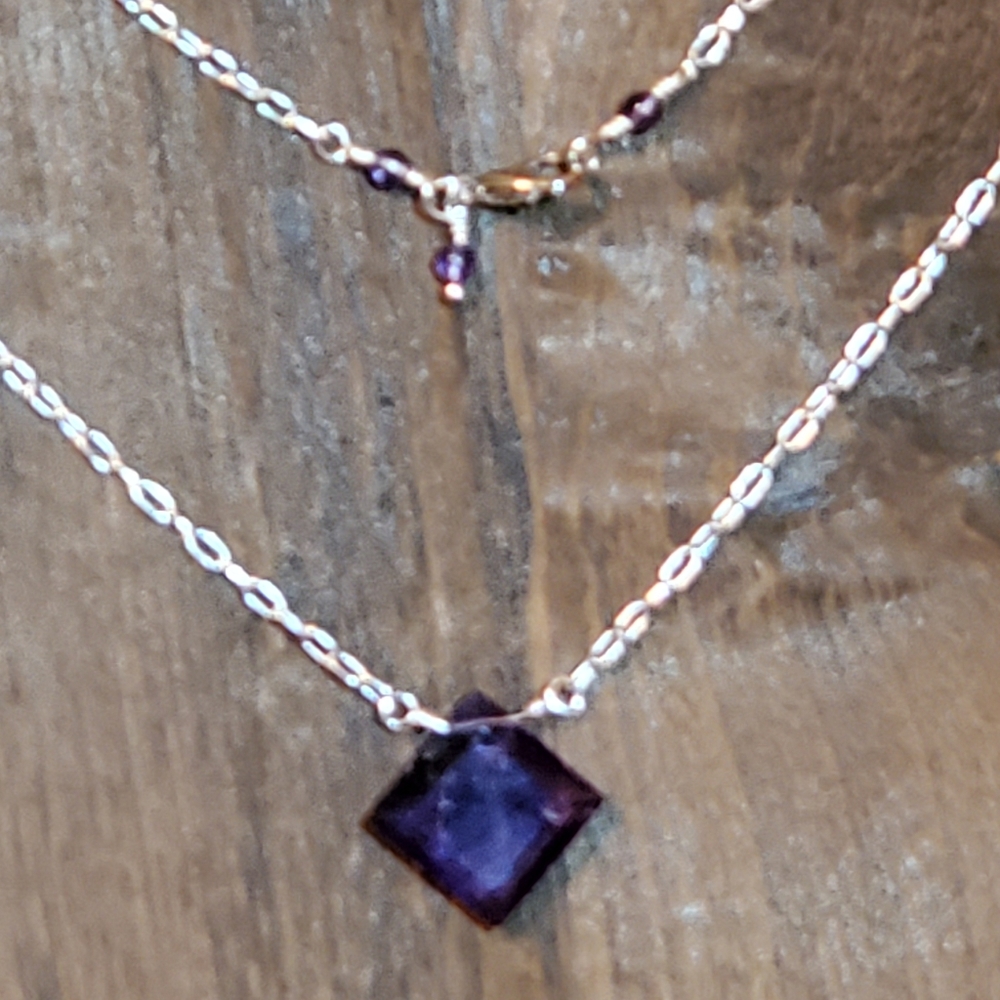 Amethyst necklace
